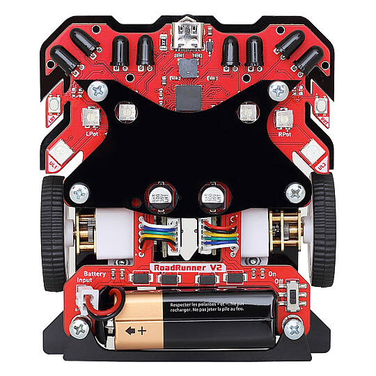 RoadRunner V2 Labirint Həll Edən Robot Dəsti - 4
