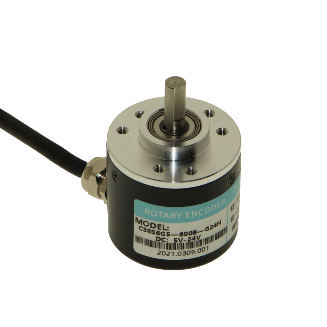 Rotary Encoder 5-24V 600 Pulse C38S6G5-600B-G24N - 3