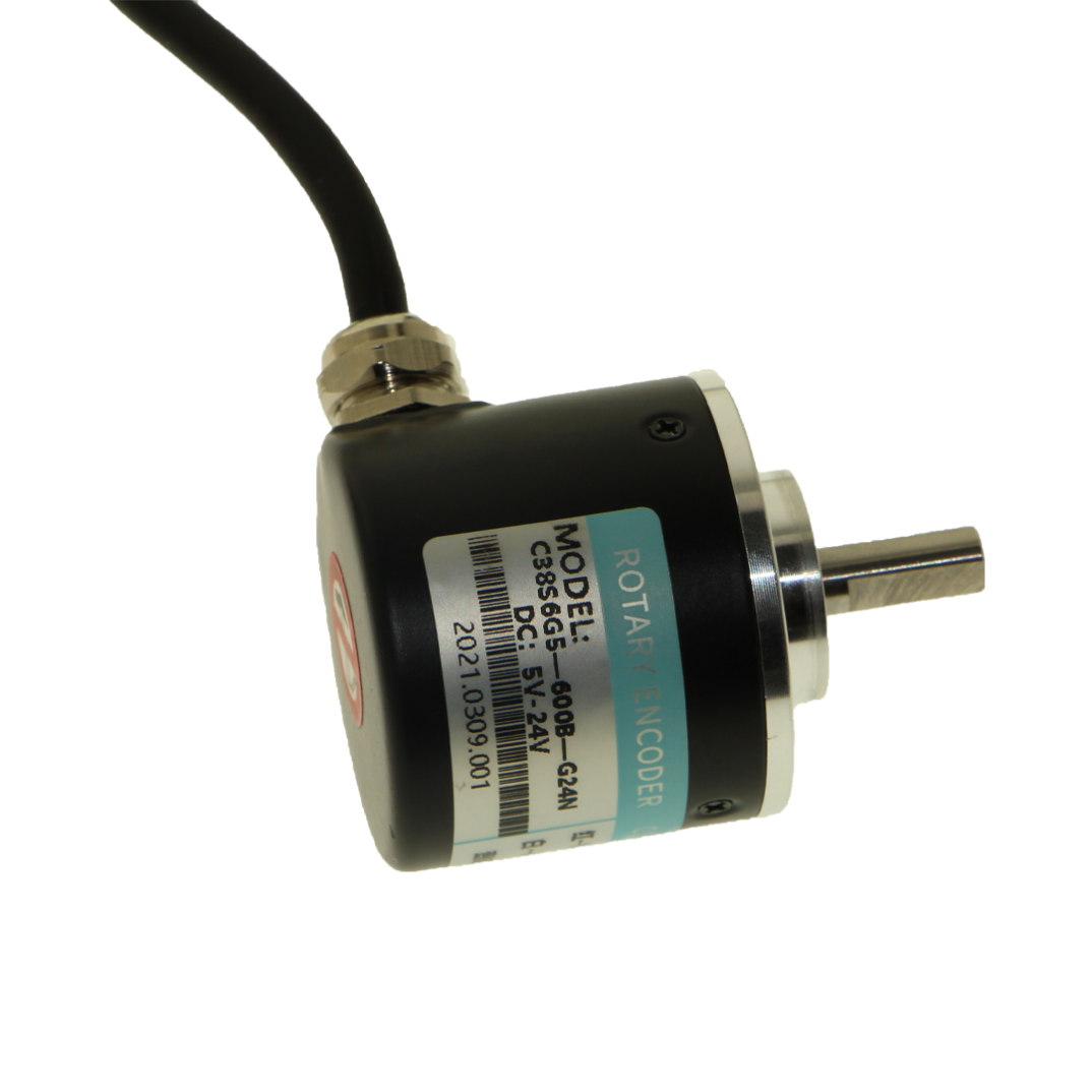 Rotary Encoder 5-24V 600 Pulse C38S6G5-600B-G24N - 4