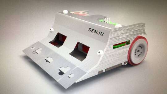 Senju Mini Sumo Robot Gövdəsi