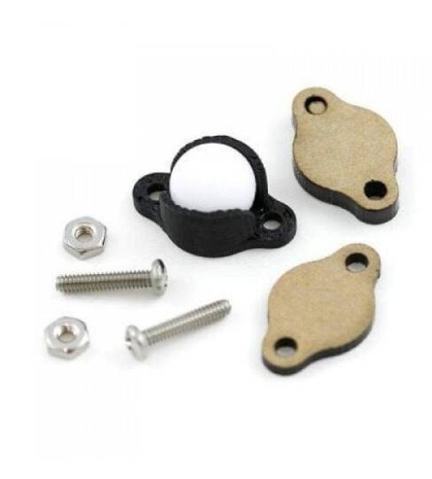 Sərxoş Təkər Plastik 9.5mm - Ball Caster with 38 Plastic Ball - 2