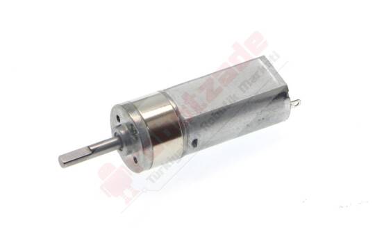 Silver Spark 12V 3000 RPM DC Motor - Xətt İzləyən Robot Motoru - 3