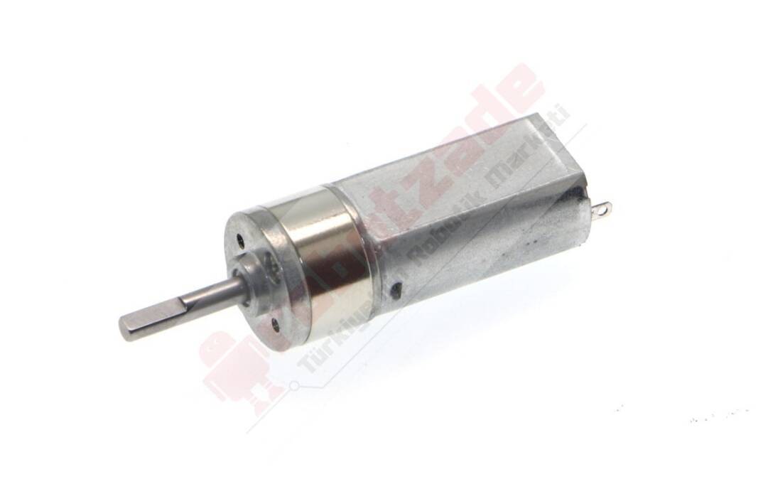 Silver Spark 12V 4000 RPM DC Motor - Xətt İzləyən Robot Motoru - 1