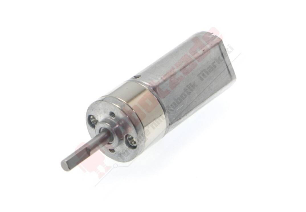 Silver Spark 12V 4000 RPM DC Motor - Xətt İzləyən Robot Motoru - 3