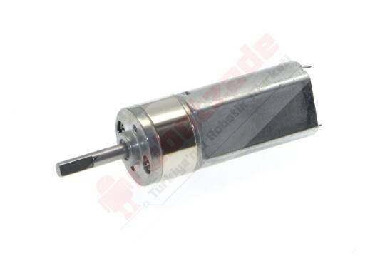 Silver Spark 12V 4000 RPM DC Motor - Xətt İzləyən Robot Motoru - 4