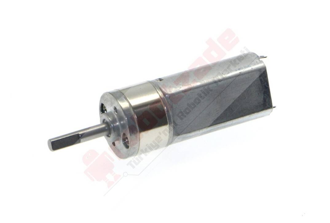 Silver Spark 12V 4000 RPM DC Motor - Xətt İzləyən Robot Motoru - 4