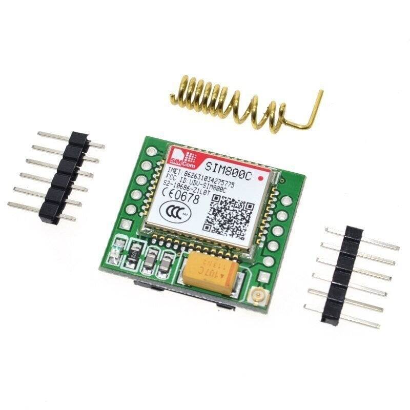 SIM800C Mini GSMGPRS Modulu - IMEI Qeydiyyatlı - 1