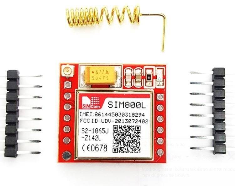 SIM800L Mini GSMGPRS Modulu - IMEI Qeydiyyatlı - 1