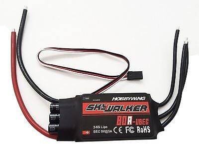 Skywalker 80A ESC Fırçasız Motor Sürücü Dövrəsi - 3