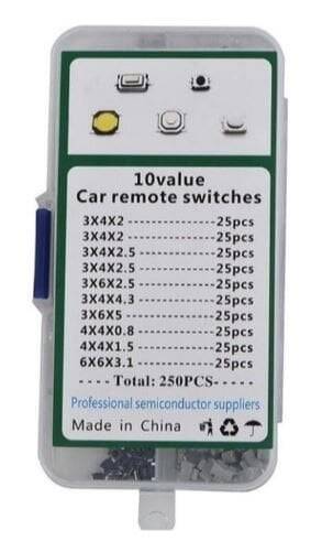 SMD Tact Switch Dəsti - 250 Ədəd 10 Çeşid - 2