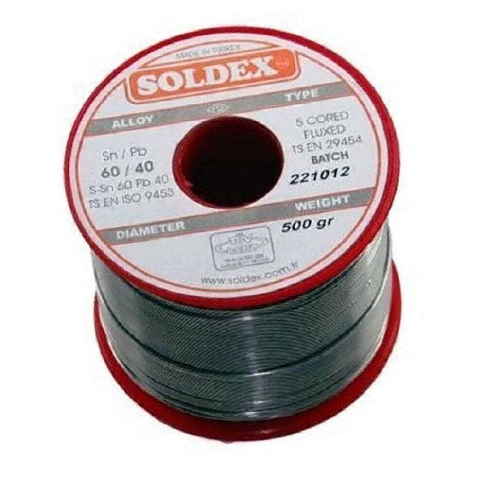 Soldex Lehim Teli - 0.5 mm 500 qram - 1