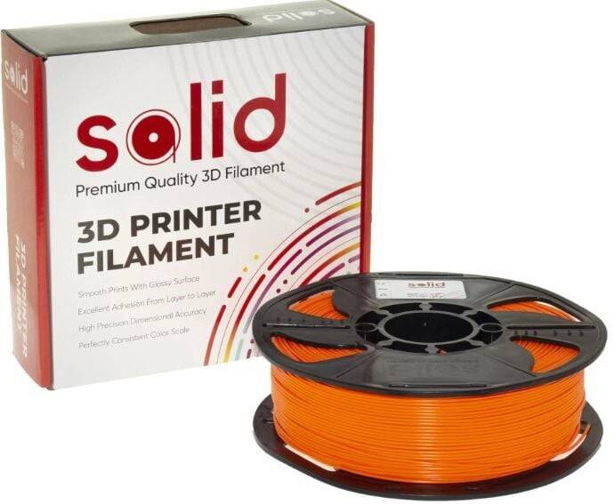 Solid Filament ABS 1.75mm Narıncı - 1 kq - 1