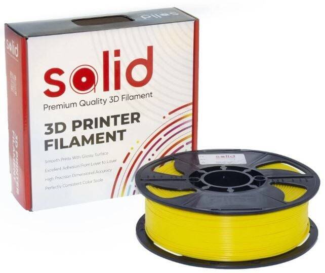 Solid Filament ABS 1.75mm Sarı - 1 kq - 1
