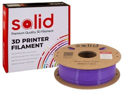 Solid Filament Hyper PLA+ Bənövşəyi - 1 kq - 3