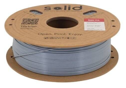 Solid Filament Hyper PLA+ Boz - 1 kq - 2