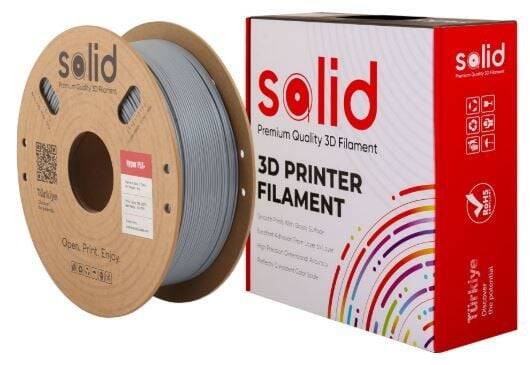 Solid Filament Hyper PLA+ Boz - 1 kq - 4