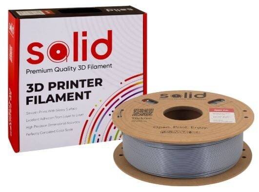 Solid Filament Hyper PLA+ Gümüş - 1 kq - 3