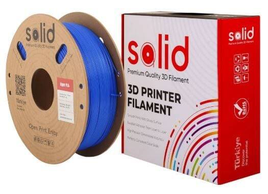 Solid Filament Hyper PLA+ Mavi - 1 kq - 3