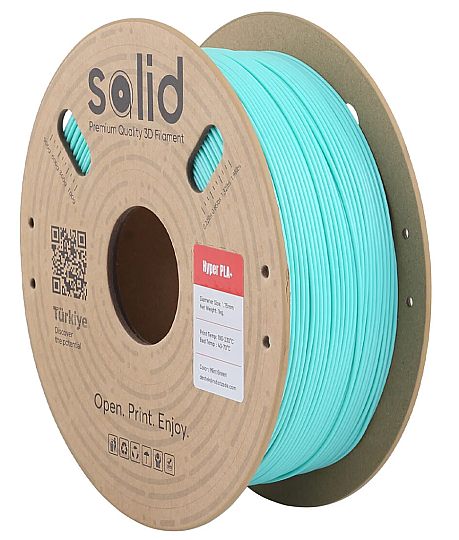Solid Filament Hyper PLA+ Nanə Yaşılı - 1 kq