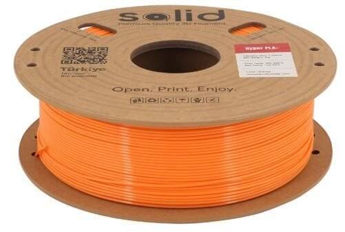 Solid Filament Hyper PLA+ Narıncı - 1 kq - 2