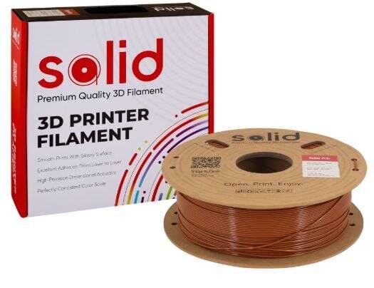 Solid Filament Hyper PLA+ Qəhvəyi - 1 kq - 3