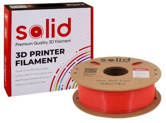 Solid Filament Hyper PLA+ Qırmızı - 1 kq - 3