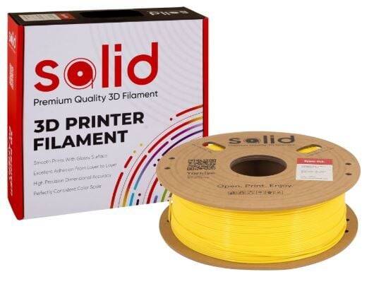 Solid Filament Hyper PLA+ Sarı - 1 kq - 3