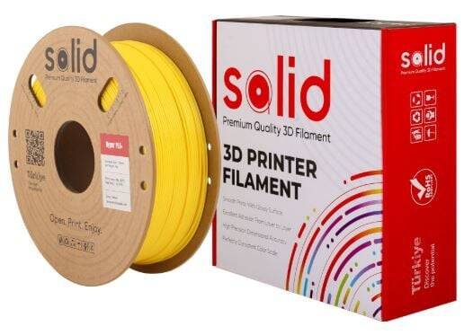 Solid Filament Hyper PLA+ Sarı - 1 kq - 4