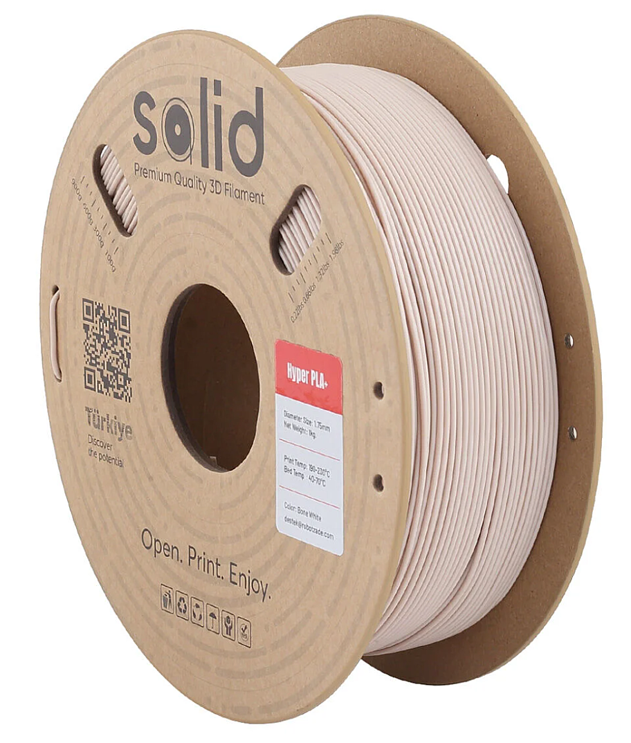 Solid Filament Hyper PLA+ Sümük Ağı - 1 kq - 1