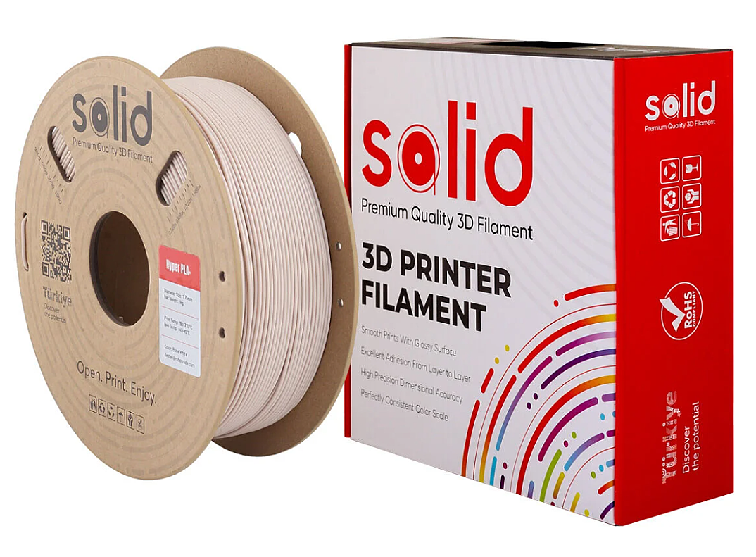 Solid Filament Hyper PLA+ Sümük Ağı - 1 kq - 4