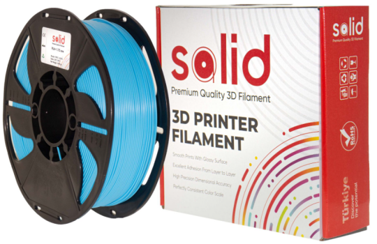 Solid Filament PETG Açıq Mavi - 1 kq