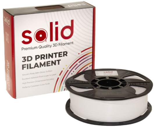 Solid Filament PETG Ağ - 1 kq - 2