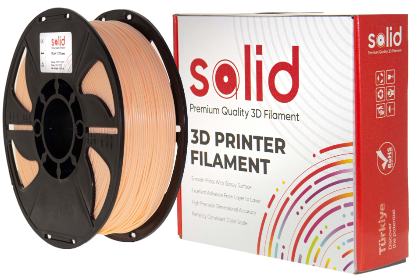 Solid Filament PETG Dəri Rəngi - 1 kq - 1