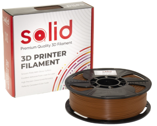 Solid Filament PETG Qəhvəyi - 1 kq - 2