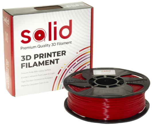 Solid Filament PETG Qırmızı - 1 kq - 2