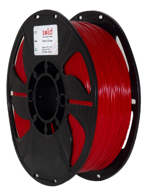 Solid Filament PETG Qırmızı - 1 kq - 4