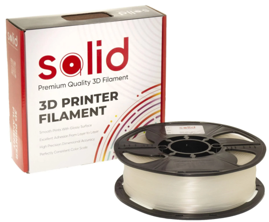 Solid Filament PETG Şəffaf - 1 kq - 2