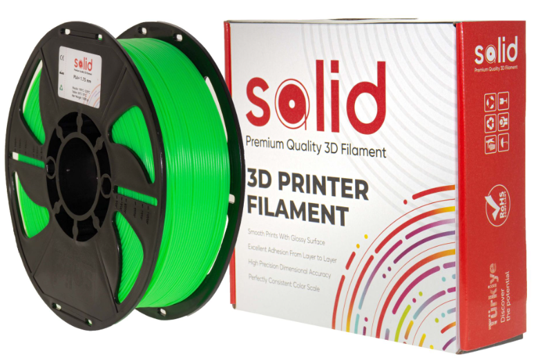 Solid Filament PETG Yaşıl - 1 kq - 1