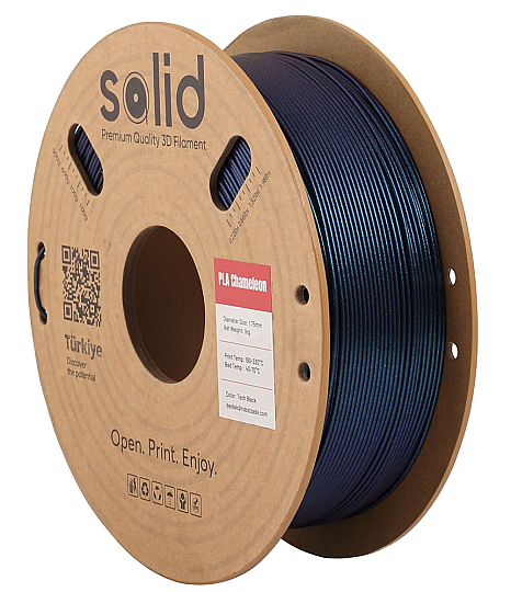 Solid Filament PLA Chameleon Tech Black - 1 kq
