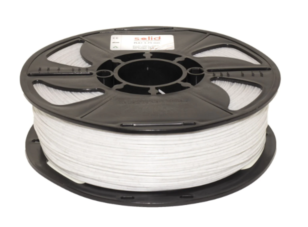 Solid Filament PLA Plus Ağ Simli - 1 kq - 3