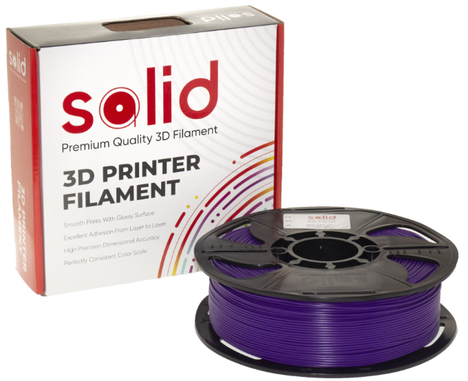 Solid Filament PLA Plus Bənövşəyi - 1 kq - 2