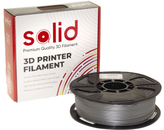 Solid Filament PLA Plus Gümüş - 1 kq - 2