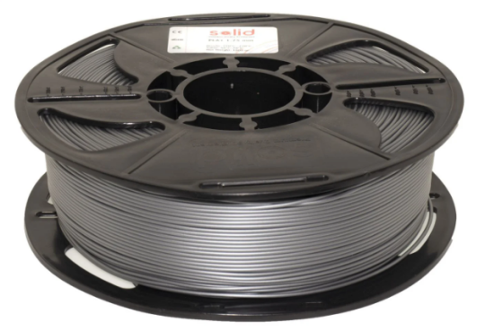 Solid Filament PLA Plus Gümüş - 1 kq - 3