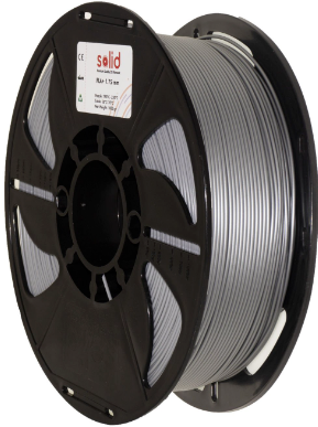 Solid Filament PLA Plus Gümüş Boz - 1 kq - 4
