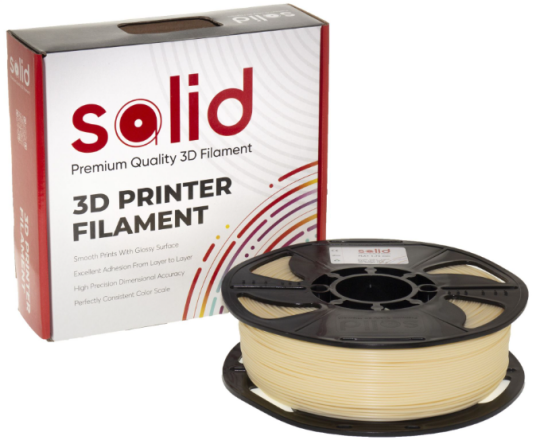 Solid Filament PLA Plus Krem Rəngi - 1 kq - 2
