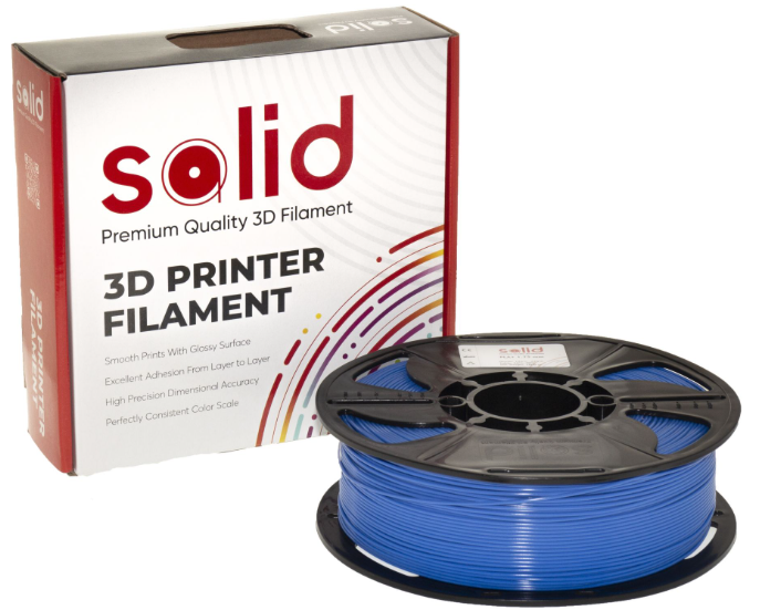 Solid Filament PLA Plus Mavi - 1 kq - 2