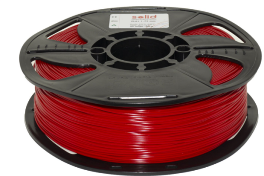 Solid Filament PLA Plus Qırmızı - 1 kq - 3