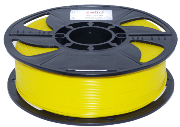 Solid Filament PLA Plus Sarı - 1 kq - 3