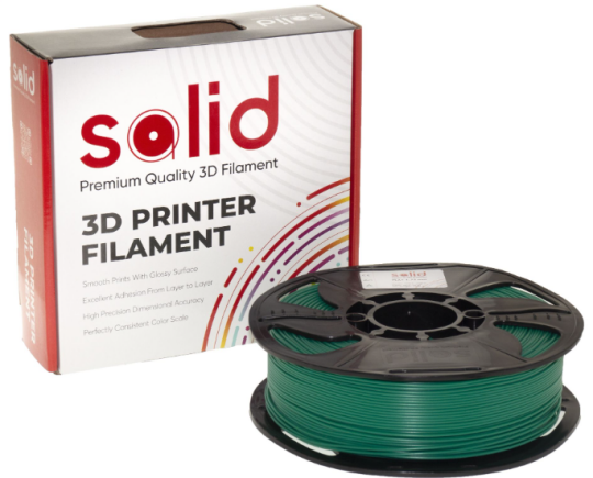 Solid Filament PLA Plus Yaşıl - 1 kq - 2