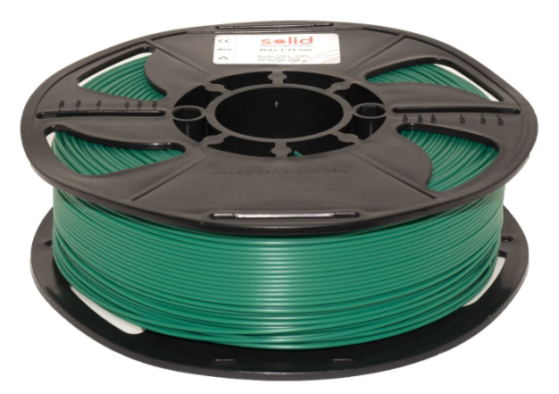 Solid Filament PLA Plus Yaşıl - 1 kq - 3